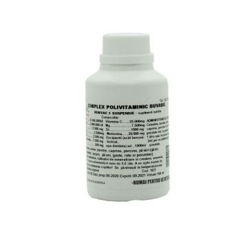Complex Polivitaminic Buvabil Romvac-3, 100 ml ieftin