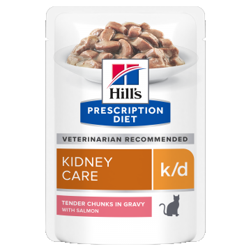 Hill's Prescription Diet Feline k/d Salmon, 85 g ieftina