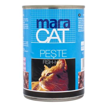 Maracat Pisica Conserva Peste 415 g ieftina