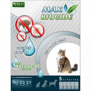 NBP Pipete antiparazitare pisici 5 buc ieftin