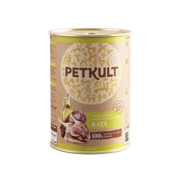 Petkult Dog Adult Rata, 400 g de firma originala
