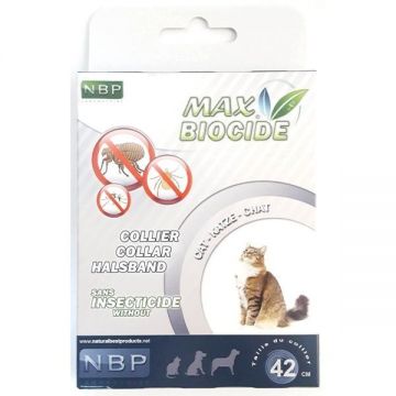Zgarda Antiparazitara NBP Pisica, 42 cm ieftin