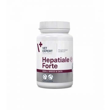 Hepatiale Forte Twist-Off 170 mg, Small Breed & Cats, 40 Capsule ieftin