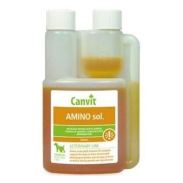 Supliment Nutritiv Canvit Amino Sol Psy, 125 ml ieftine