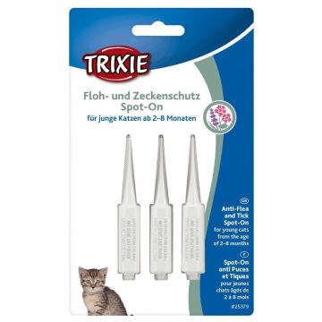Trixie Pisica Spot-On 2-8 luni 3 pipete ieftin