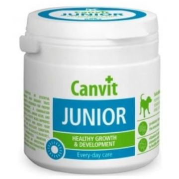 Supliment Nutritiv pentru Caini Canvit Junior, 100 g