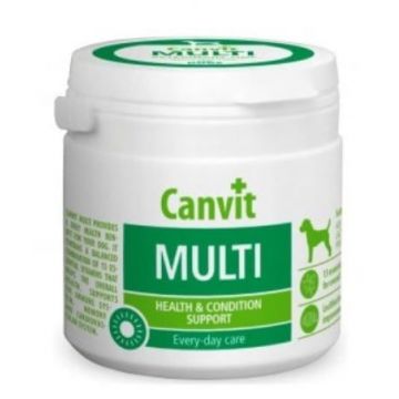 Supliment Nutritiv pentru Caini Canvit Multi, 100 g ieftine