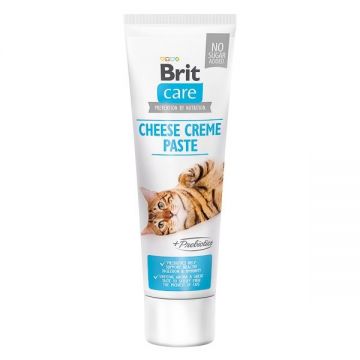 Brit Care Cat Paste Cheese Cream Enriched With Prebiotics, 100 g