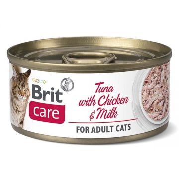 Brit Care Cat Tuna With Chicken and Milk, 70 g