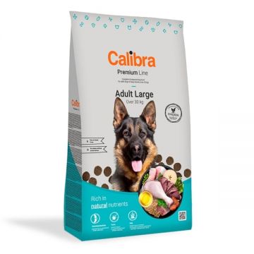 CALIBRA Premium Line Adult L, Pui, hrană uscată câini CALIBRA Premium Line Adult Large, L-XL, Pui, hrană uscată câini, 12kg