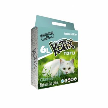 Nisip Pisici Tofu Kotix Clasic 6L de firma original