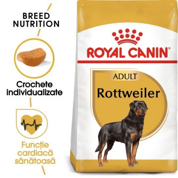 Royal Canin Rottweiler Adult, hrană uscată câini, 3kg