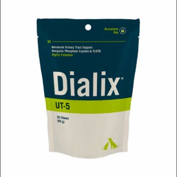 Supliment, scade ph-ul urinar, DIALIX UT-5, Vetnova - 30 comprimate