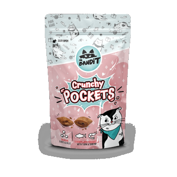 Mr. Bandit CAT Crunchy Pockets, ton si creveti, 40 g