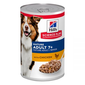 Hill's SP Canine Mature Medium Pui, Conserva hrana umeda, 370g