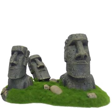 Decor Statui Moai 21x12x13 cm 234/444375