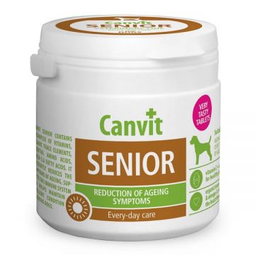 Canvit, Supliment alimentar pentru caini Seniori, 100 g ieftin