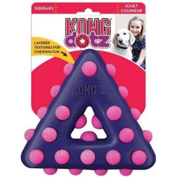 KONG Jucărie pentru câini Dotz Triangle