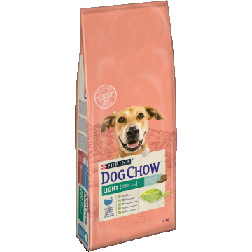 Hrana uscata pentru caini Purina Dog Chow Light, Adult, Curcan, 14kg