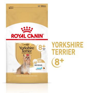 Hrana uscata pentru caini Royal Canin Yorkshire Adult 8+, Senior, 1.5kg
