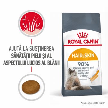 Royal Canin HairSkin Care Adult hrana uscata pisica, piele si blana, 10 kg