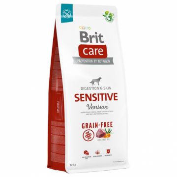 Brit Care Dog Grain Free Sensitive Vanat si cartofi 12 kg