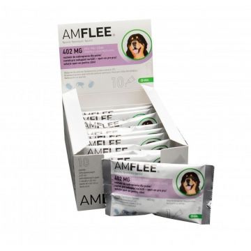 Amflee Dog 3 Pipete x 402 mg - XL (40-60 kg) la reducere