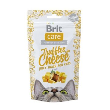 Brit Care Cat Snack Truffles Cheese, 50 g de firma originala