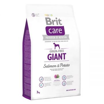 Brit Care Grain-free Giant Salmon and Potato, 3 kg