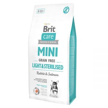 Brit Care Mini Grain Free Light and Sterilised, 7 kg