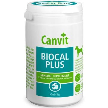 Canvit Biocal Plus for Dogs, 230 g ieftine