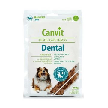 Canvit Health Care Dental Snack, 200 g ieftine
