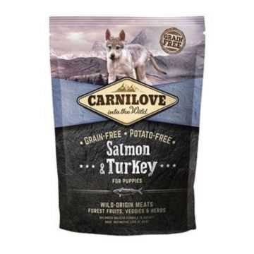 Carnilove Salmon and Turkey for Puppies, 1.5 kg de firma originala