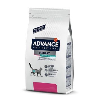 Advance Cat Sterilised Urinary Low Calories, 2.5 kg