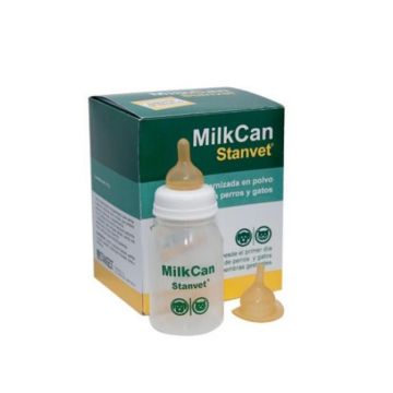 Milk Can, Lapte Praf Caini/ Pisici, 400 g + Biberon Cadou ieftin
