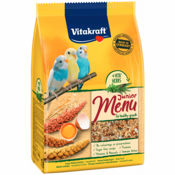 Hrana pentru perusi, Vitakraft Premium Menu Junior, 500 g de firma originala
