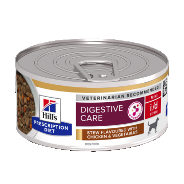Hill's Prescription Diet Canine I/D Stress Mini Chicken and Vegetable Stew, 156 g ieftina