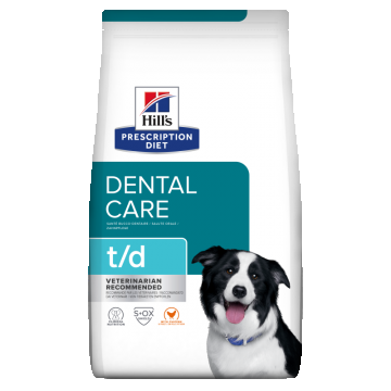 Hill's Prescription Diet Canine t/d Dental Care, 4 kg