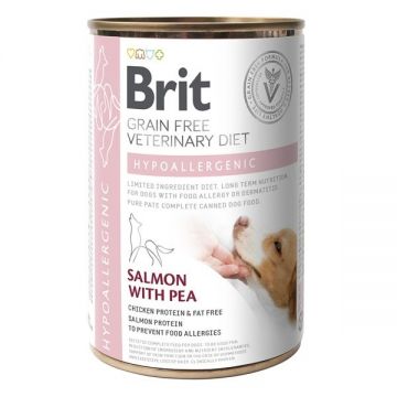 Brit GF Veterinary Diets Dog Hypoallergenic, 400 g ieftina