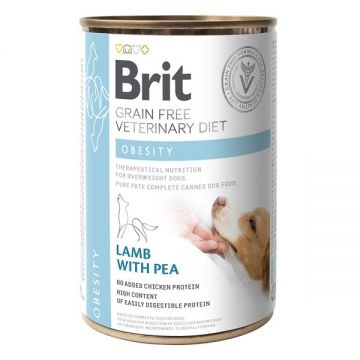 Brit GF Veterinary Diets Dog Obesity, 400 g ieftina