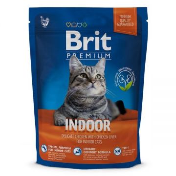 Brit Premium Cat Indoor, 300 g ieftina
