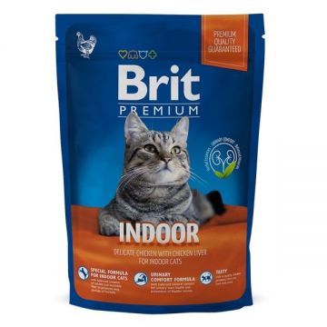 Brit Premium Cat Indoor, 800 g ieftina