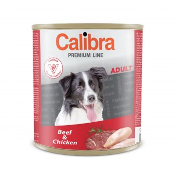 Calibra Premium Adult Beef and Chicken, 800 g
