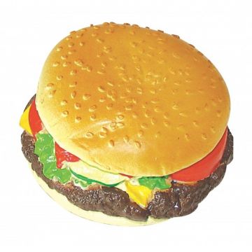 Jucarie hamburger din vinil, Mon Petit Ami, 9 cm diametru ieftina