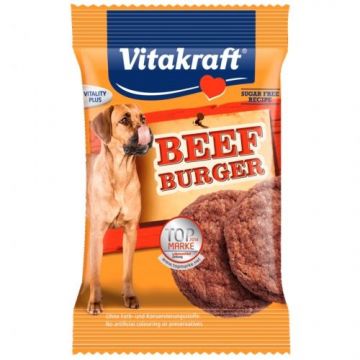 Recompensa caini, Vitakraft Beef Burger, 2 buc, 18 g ieftina