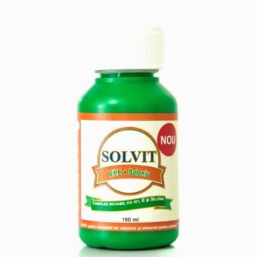 Solvit Vitamina E + Seleniu, 100 ml ieftina