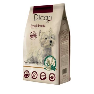 Dibaq Premium Dican Up Small Breeds, Adult Chicken & Rice, 3 kg de firma originala