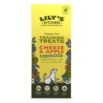 Lily's Kitchen Cheese & Apple Training Dog Treats 100g de firma originala