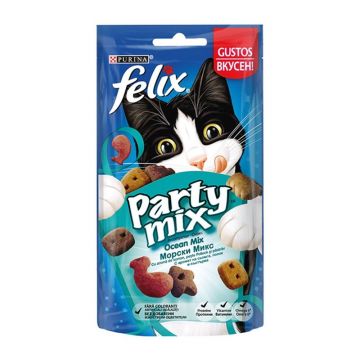 Recompense pisici, Felix Party Mix Ocean Mix, 60 g de firma originala