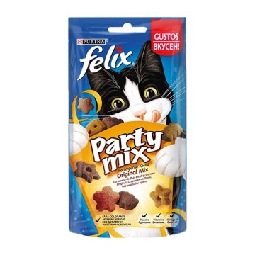 Recompense pisici, Felix Party Mix Original Mix, 60 g de firma originala